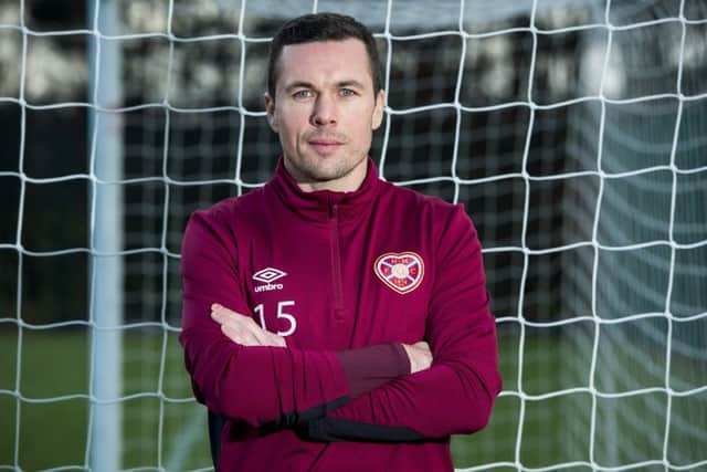 Don Cowie has tipped his former Hearts team-mate Jamie Walker as a future Scotland star. Picture: SNS.