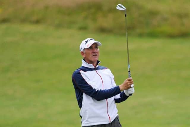 Euan McIntosh played a key role in saving event.
Picture: Scottish Golf/Kenny Smith