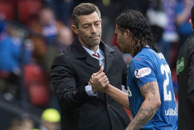 Pena will be reunited with former Gers boss Pedro Caixinha at Cruz Azul. Picture: SNS Group