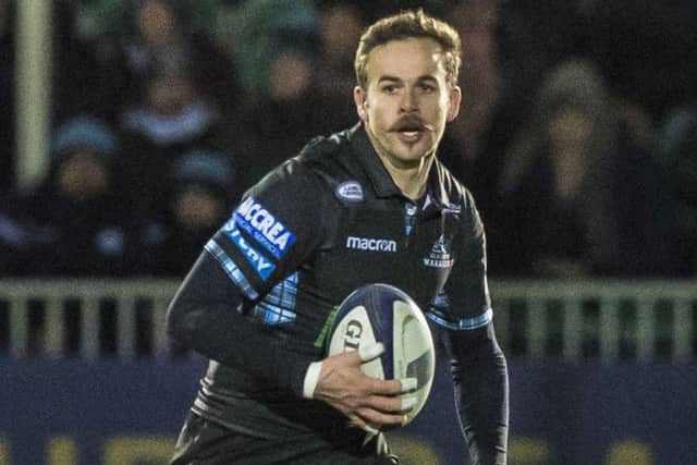 Ruaridh Jackson has been in fine form for Glasgow Warriors this season. Picture: SNS