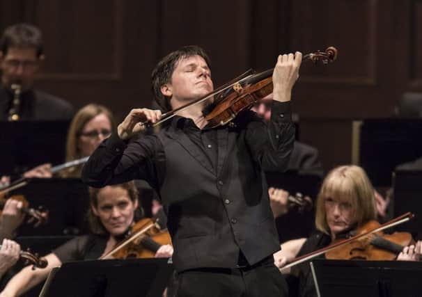 Joshua Bell performing with The Academy of St. Martin in the Fields