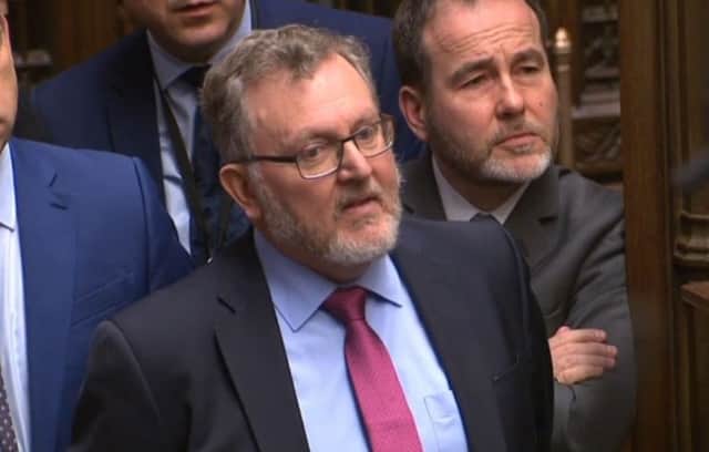Scottish Secretary David Mundell during Prime Minister's Questions in the House of Commons. Picture: PA Wire