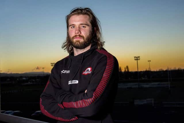 Edinburgh's Ben Toolis looks ahead to the European Challenge Cup game against Stade Francais. Picture: Bill Murray/SNS/SRU