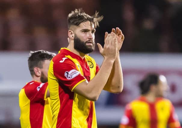Jordan Turnbull will return to Coventry City after the Midlands club triggered the recall clause in his loan contract with Partick Thistle. Picture: SNS