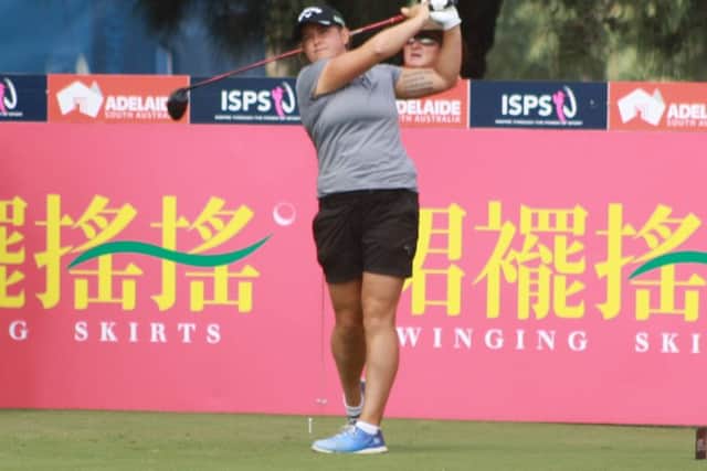 Aberdeen golfer Michele Thomson.