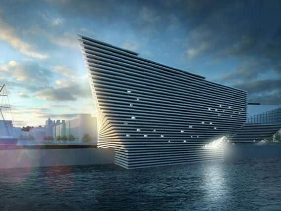 Dundee's 80 million V&A Museum of Design is due to open to the public later this year.