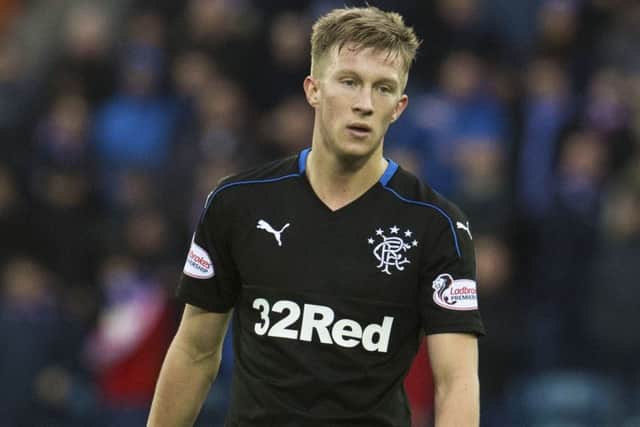 Ross McCrorie is still recovering from a foot injury. Picture: SNS Group
