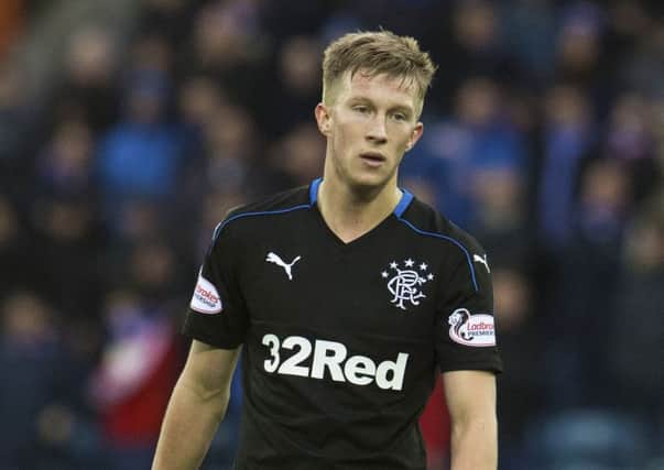 Ross McCrorie is still recovering from a foot injury. Picture: SNS Group