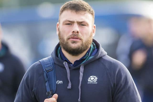 Rory Sutherland returns at loosehead prop. Picture: SNS
