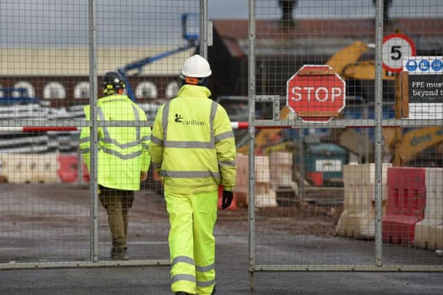 The future is uncertain for Carillion workers (Picture: Joe Giddens/PA Wire)
