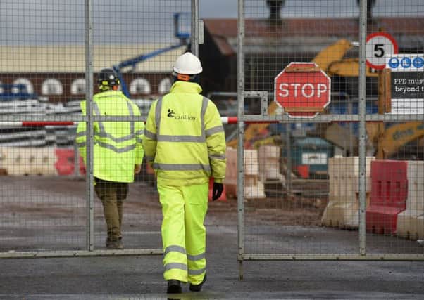 The future is uncertain for Carillion workers (Picture: Joe Giddens/PA Wire)