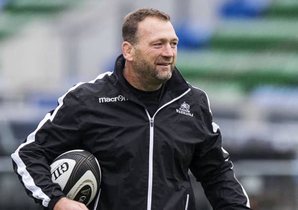 Glasgow Warriors coach Jonathan Humphreys. Picture: SNS