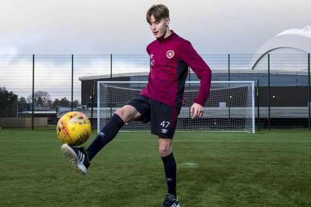 Harry Cochrane has learned early in his first-team career that a personal high can be quickly followed by an excruciating crash back to earth. Picture: SNS.