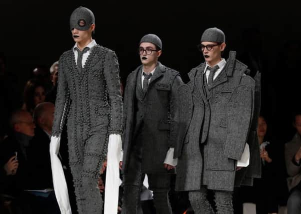 Designer labels have embraced natural tweed for their ultra-high fashion outfits. Picture: Getty