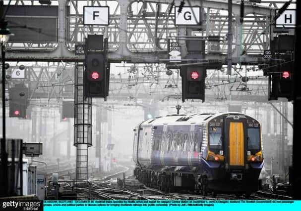 Rail nationalisation is backed by 60 per cent of the public - but by just 29 per cent of transport journalists. Picture: Jeff J Mitchell/Getty Images