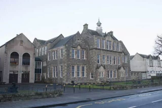 Hawick High school in the Scottish Borders. Picture: The Southern Reporter