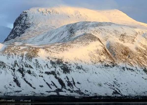 Campaigners want to create a human chain up Ben Nevis. Picture;  Ian Rutherford