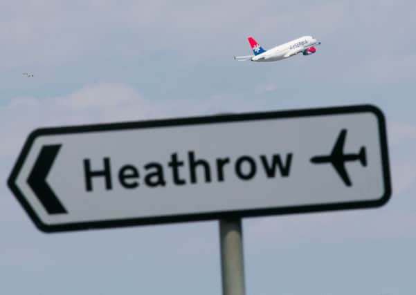 A woman was arrested at Heathrow