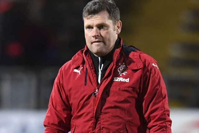 Rangers manager Graeme Murty. Picture: Ross Parker/SNS
