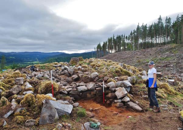The site at Strathglass was first used around 2,400 years ago. PIC: AOC Archaeology.
