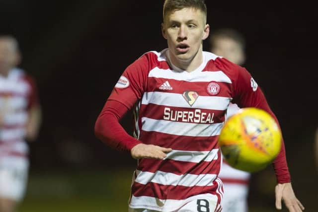 Rangers are looking to sign Hamilton midfielder Greg Docherty. Picture: Rob Casey/SNS