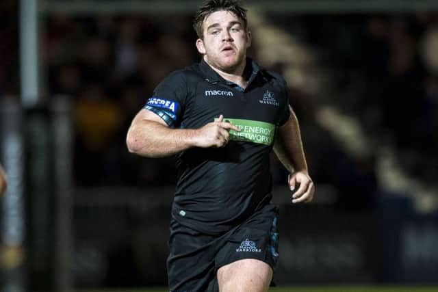 D'Arcy Rae of Glasgow Warriors is a solid tighthead. Picture: Bill Murray/SNS