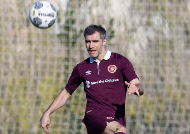 Aaron Hughes made the most of Hearts winter training camp. Picture: SNS.
