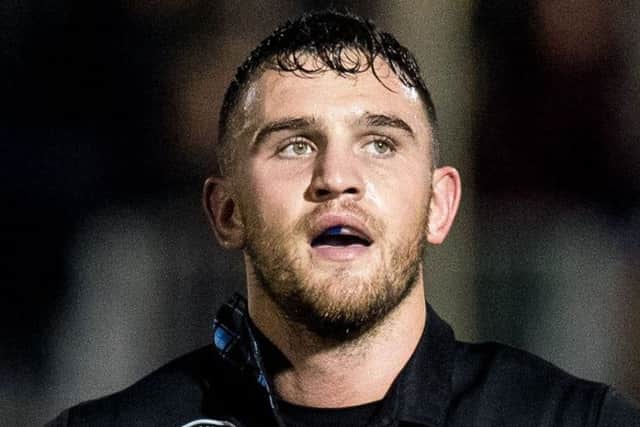 Adam Ashe is set for his firrat appearance after recovering from an ankle injury. Picture: SNS.