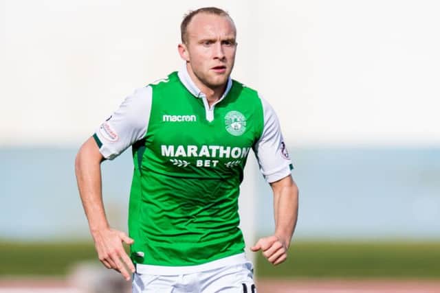 Hibs manager Neil Lennon is anxious for Dylan McGeouch to agree a new deal. Picture: SNS.