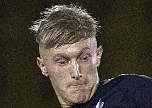 Craig Sibbald's goal gave Falkirk victory. Picture: SNS.