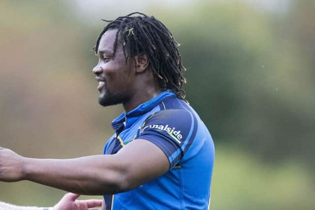 Aubrey Mncube began Boroughmuir's fightback. Picture: SNS/SRU.