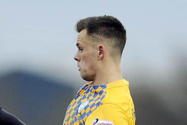 Lawrence Shankland was on target for Ayr United. Picture: Michael Gillen