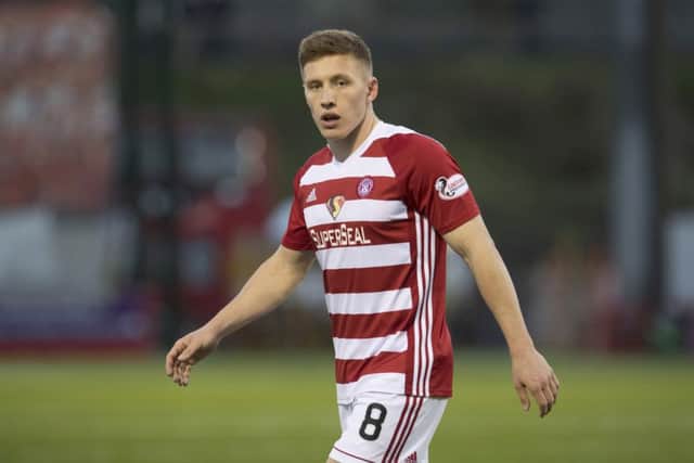 Greg Docherty has been in top form for Hamilton Accies this year. Picture: SNS