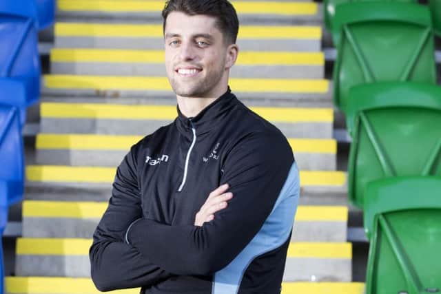 Adam Hastings scored his first try after only three minutes. Picture: SNS/SRU.