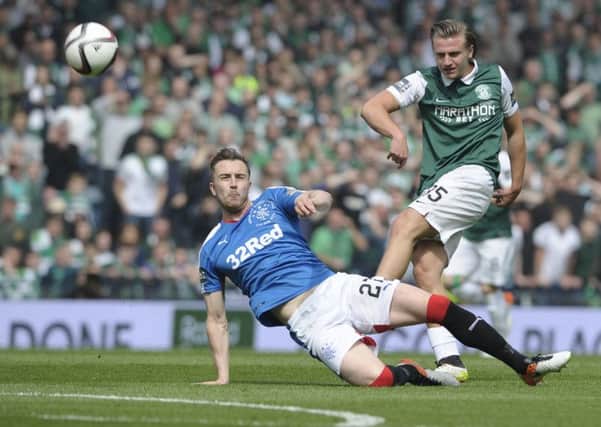 Jason Cummings is set to join Rangers on loan. Picture: Neil Hanna