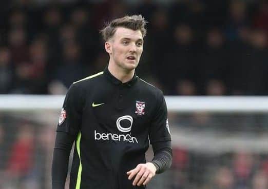 Kyle Cameron pictured during his loan spell with York City. Picture: Getty