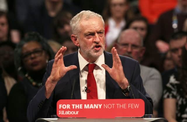 Labour leader Jeremy Corbyn attacked Theresa May over Carillion at today's Prime Minister's Questions. Picture: Aaron Chown/PA Wire