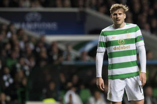 Stuart Armstrong faces a spell on the sidelines but will hope to be involved in the matches against Zenit St Petersburg. Picture: SNS Group