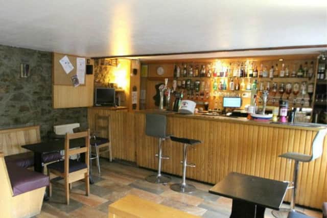 The bar at The Ben Bhraggie Hotel. PIC: CCL Property Elgin.