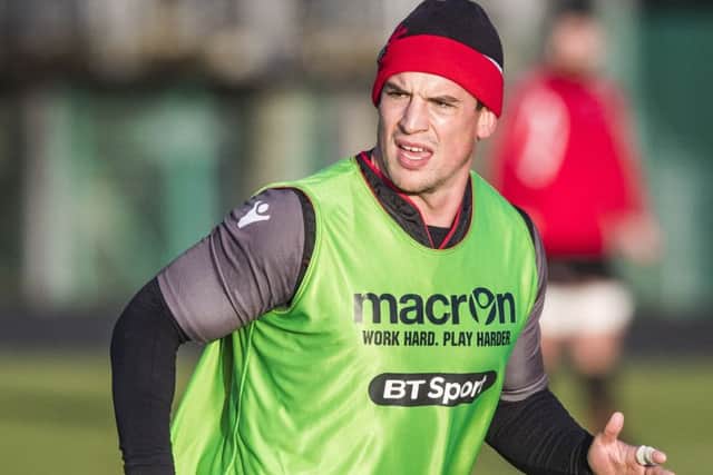 John Hardie during a training session. Picture: Gary Hutchison/SNS/SRU