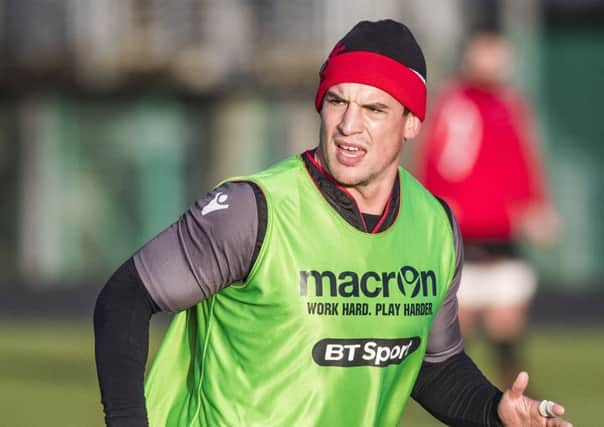 John Hardie during a training session. Picture: Gary Hutchison/SNS/SRU