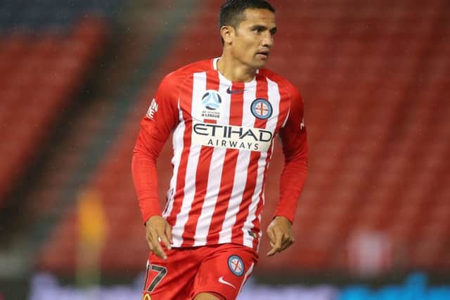 Tim Cahill has reportedly been offered to both Hearts and Hibs. Picture: Getty Images