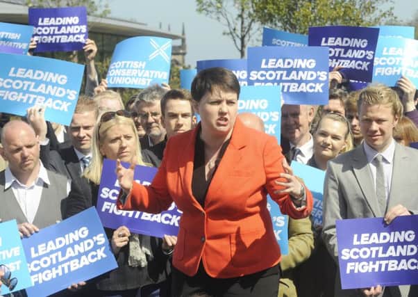 Scottish Tory leader Ruth Davidson's frustration with Conservative party leaders at Westminster has boiled over into public view in recent days (Picture: Greg Macvean)