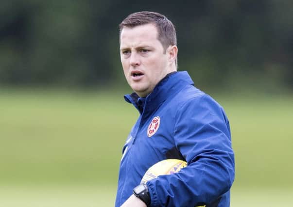 Jon Daly enjoyed his brief stint in the Hearts hotseat earlier this season. Pic: Bruce White/SNS