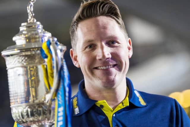 Kris Commons thinks Rangers would get a lift from winning the William Hill Scottish Cup but doesn't think it would give them momentum. Picture: Roddy Scott/SNS
