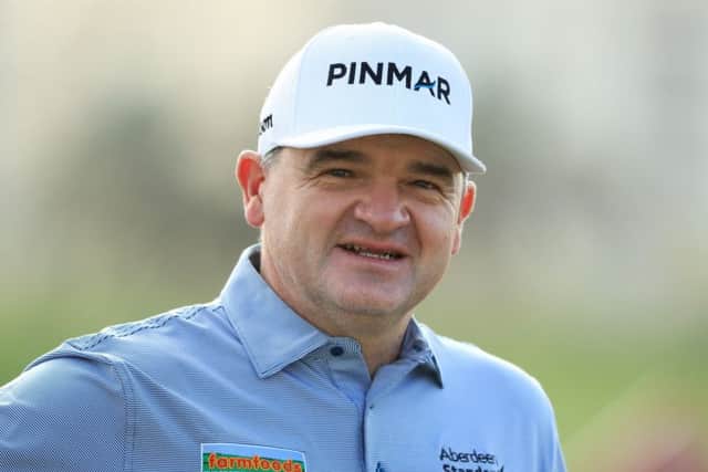 Paul Lawrie was the last man in to this week's Abu Dhabi HSBC Championship. Picture: Getty Images
