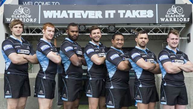 McCrea has been boosted by sponsorship deals with Glasgow Warriors. Picture: Jeff Holmes.