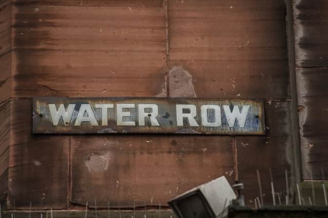 A public consultation is seeking views on the future development of Water Row, a historically important street in Govan. Picture: John Devlin/TSPL