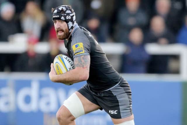 Newcastle Falcons' Scots-born Gary Graham is one of eight uncapped players in the England squad to prepare for the NatWest Six Nations opener against Italy. Picture: Richard Sellers/PA Wire