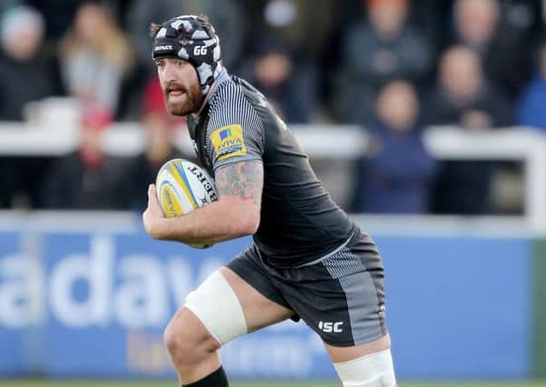 Newcastle Falcons' Scots-born Gary Graham is one of eight uncapped players in the England squad to prepare for the NatWest Six Nations opener against Italy. Picture: Richard Sellers/PA Wire